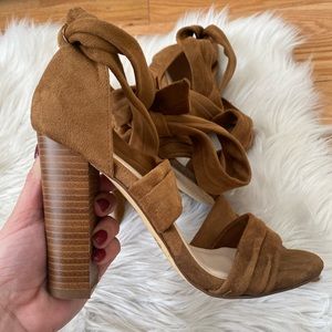 Forever 21 Lace Up heels